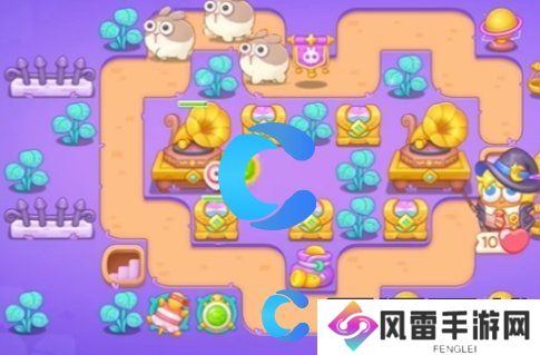 保卫萝卜4阿波与魔法宝藏第九十一关图文攻略