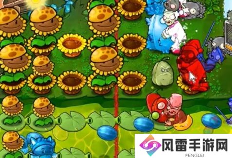 植物大战僵尸杂交版冒险模式63过关攻略