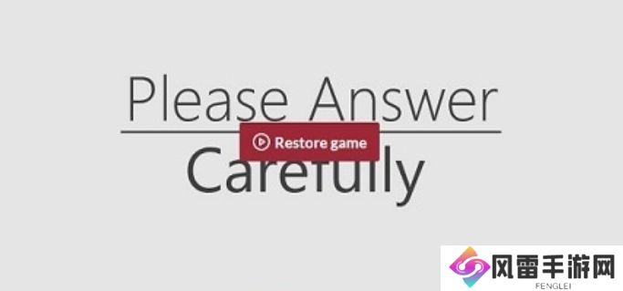 Please Answer Carefully问卷游戏在哪玩 女鬼1模拟器问卷怎么调中文版