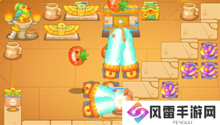 保卫萝卜4法老归来第112关过关攻略