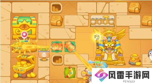 保卫萝卜4法老归来第90关通关详解
